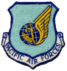 PACAF patch U. S. Air Force
