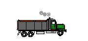 gif animation 10 wheeler dump truck