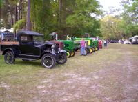 antique tractors farm trucks photo
