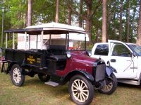 antique farm truck photo